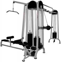 Четырехпозиционная станция с гиперэкстензией ProfiGym МС-0250-С
