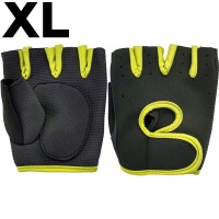 Перчатки для фитнеса р.XL (желтые) C33346