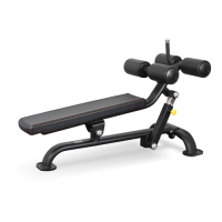 Регулируемая скамья для пресса BRONZE GYM BR-1005