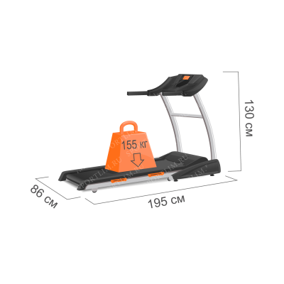 Беговая дорожка PROXIMA Triniti II PROT-204